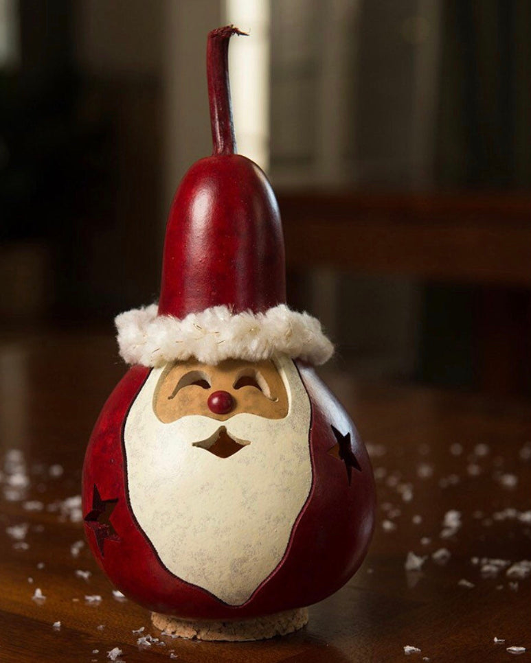 Meadowbrook Gourds Santa Miniature Gourd! New