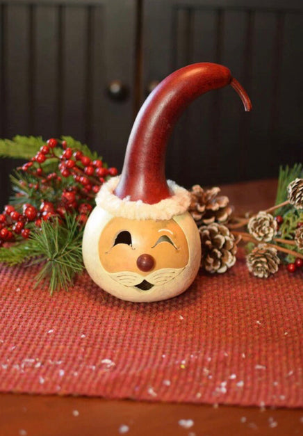 Meadowbrook Gourds Santa-miniature Gourd New!