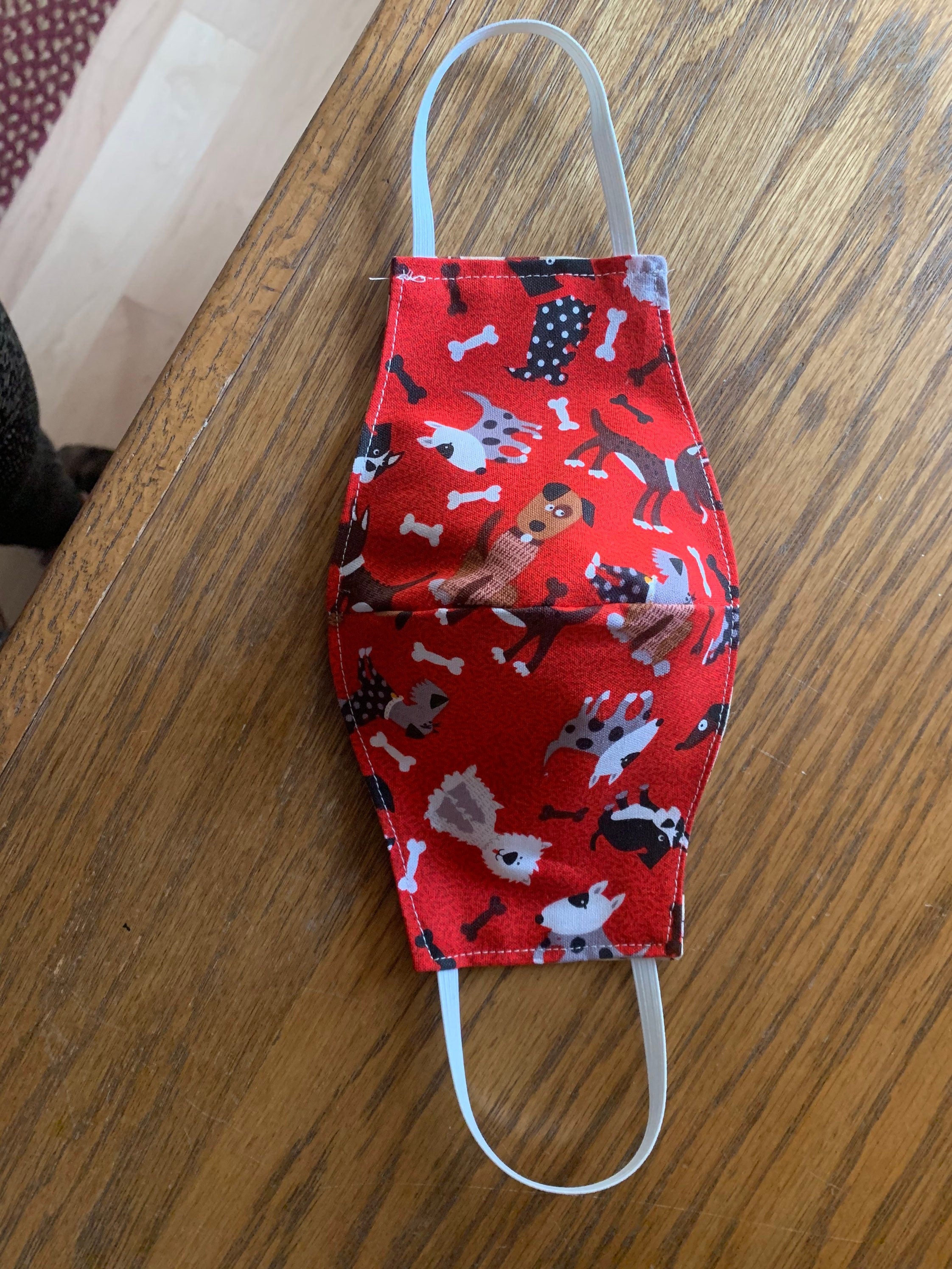 Dog Print Reversible and Washable Face Mask