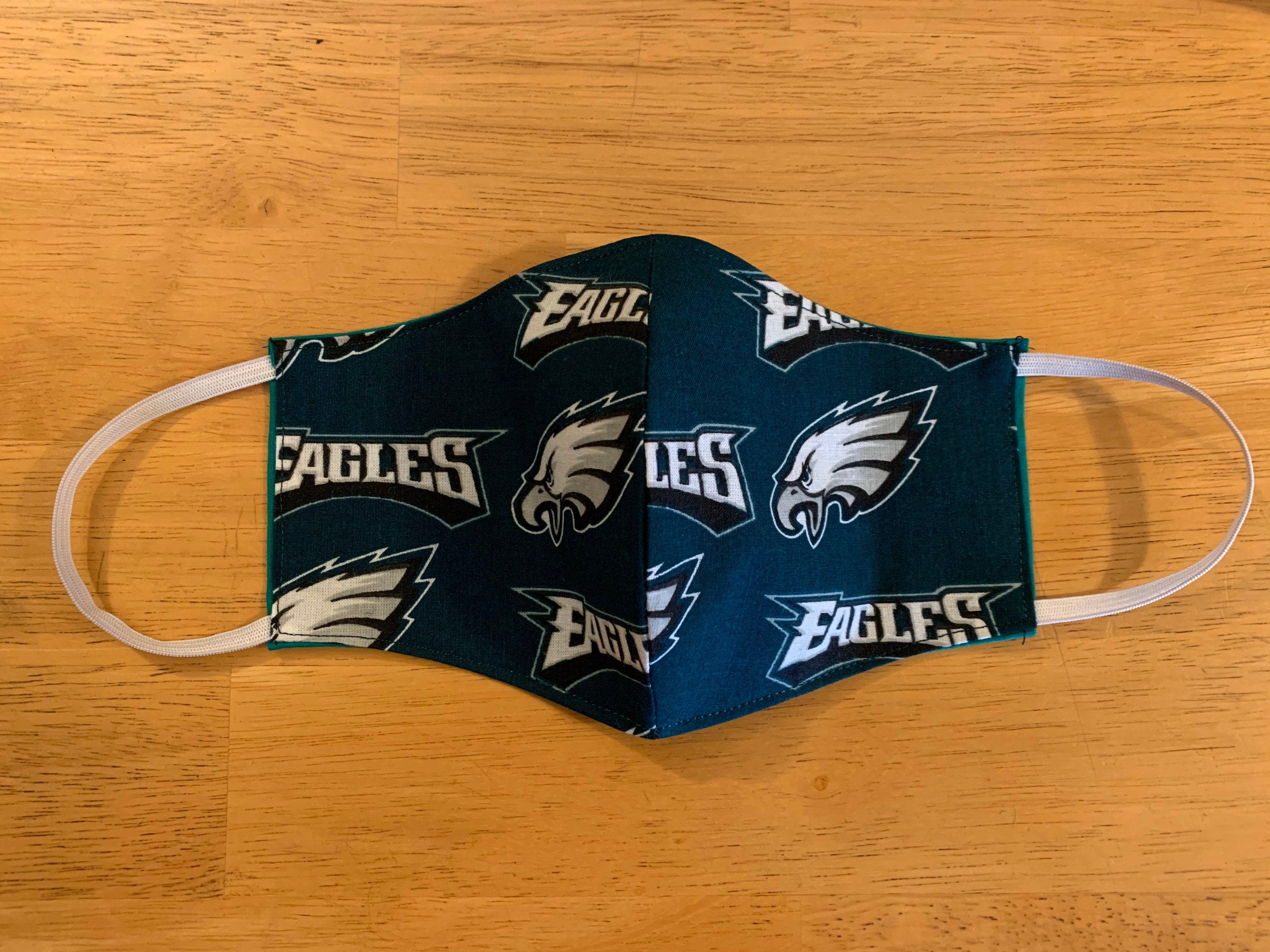 Philadelphia Eagles Face Mask Reversible, Adjustable & Washable! NEW