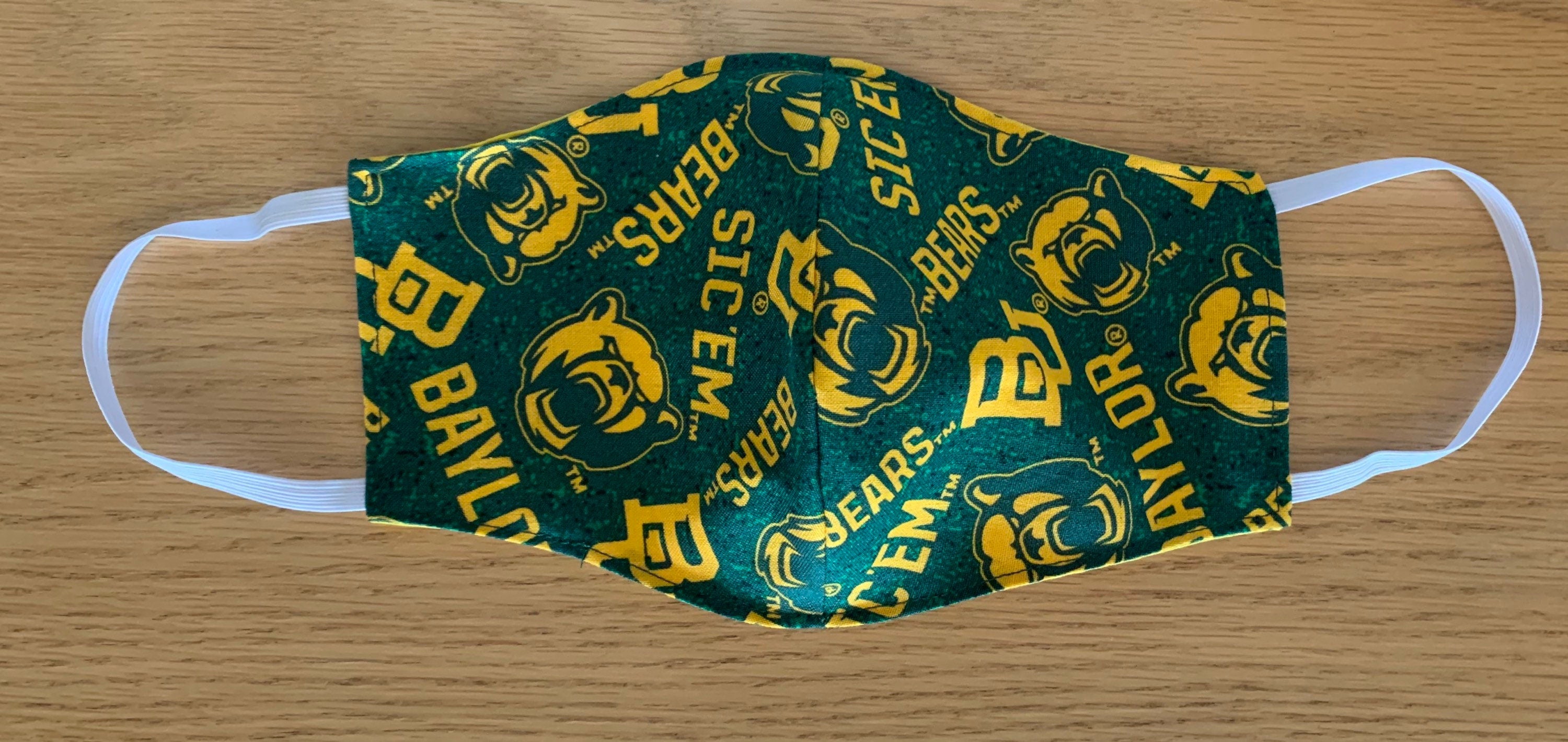 Baylor University Reversible and Washable Face Mask! NEW