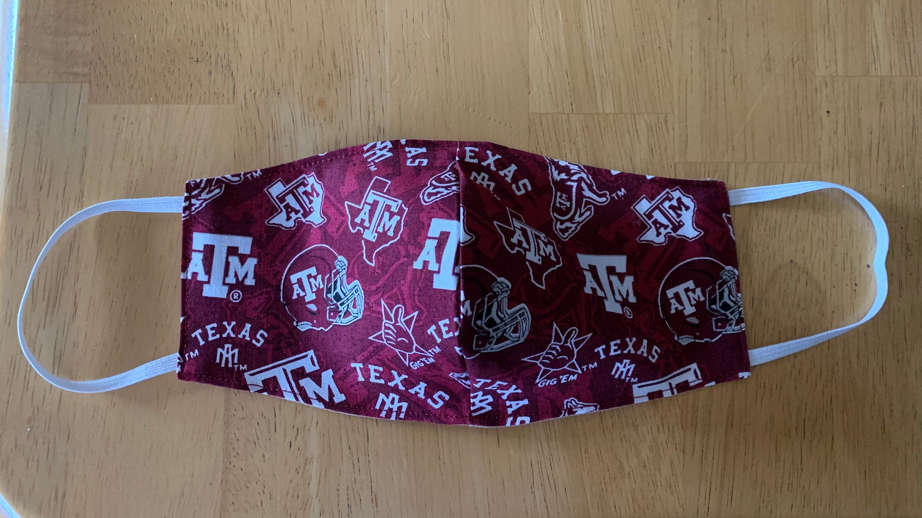 Texas A&M “GiG’EM Reversible and Washable Face Mask! New