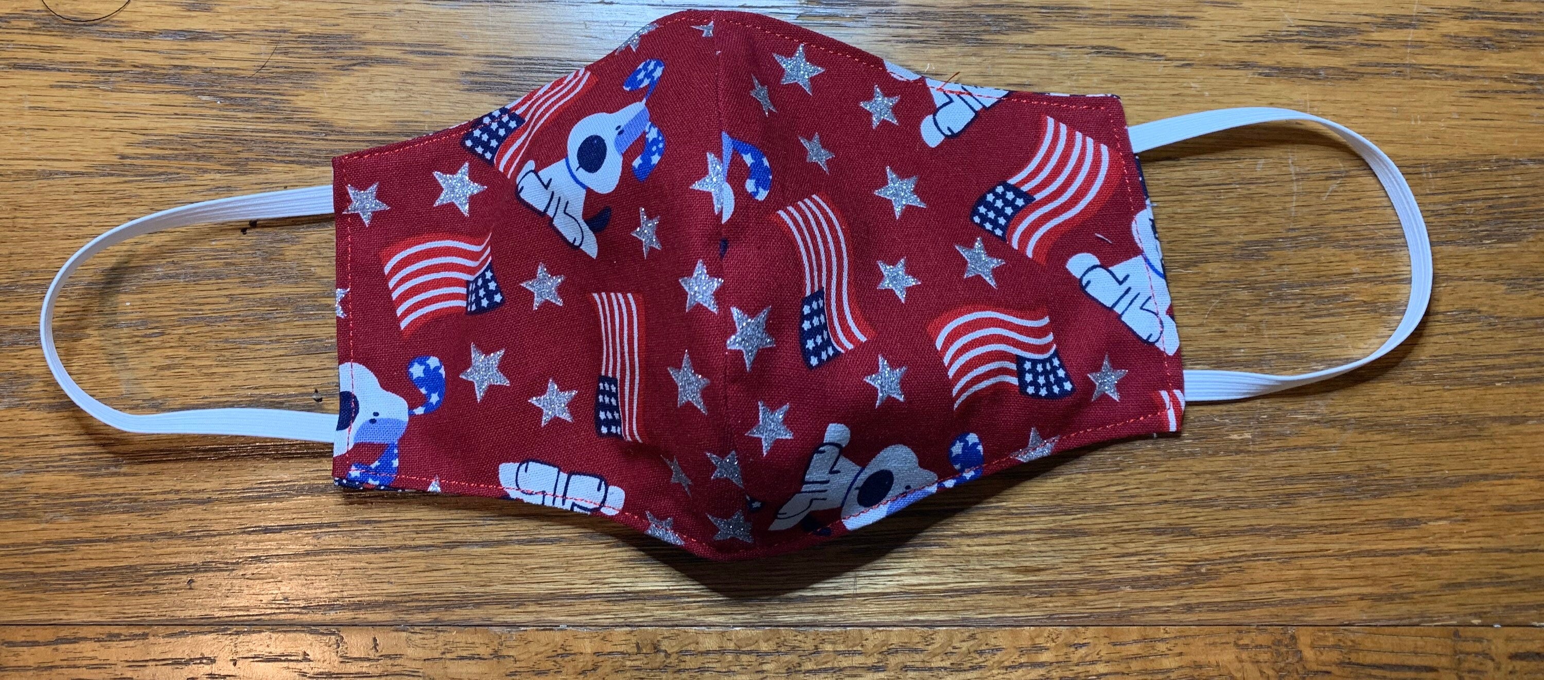 Dog Flag Reversible and Washable Face Mask! NEW
