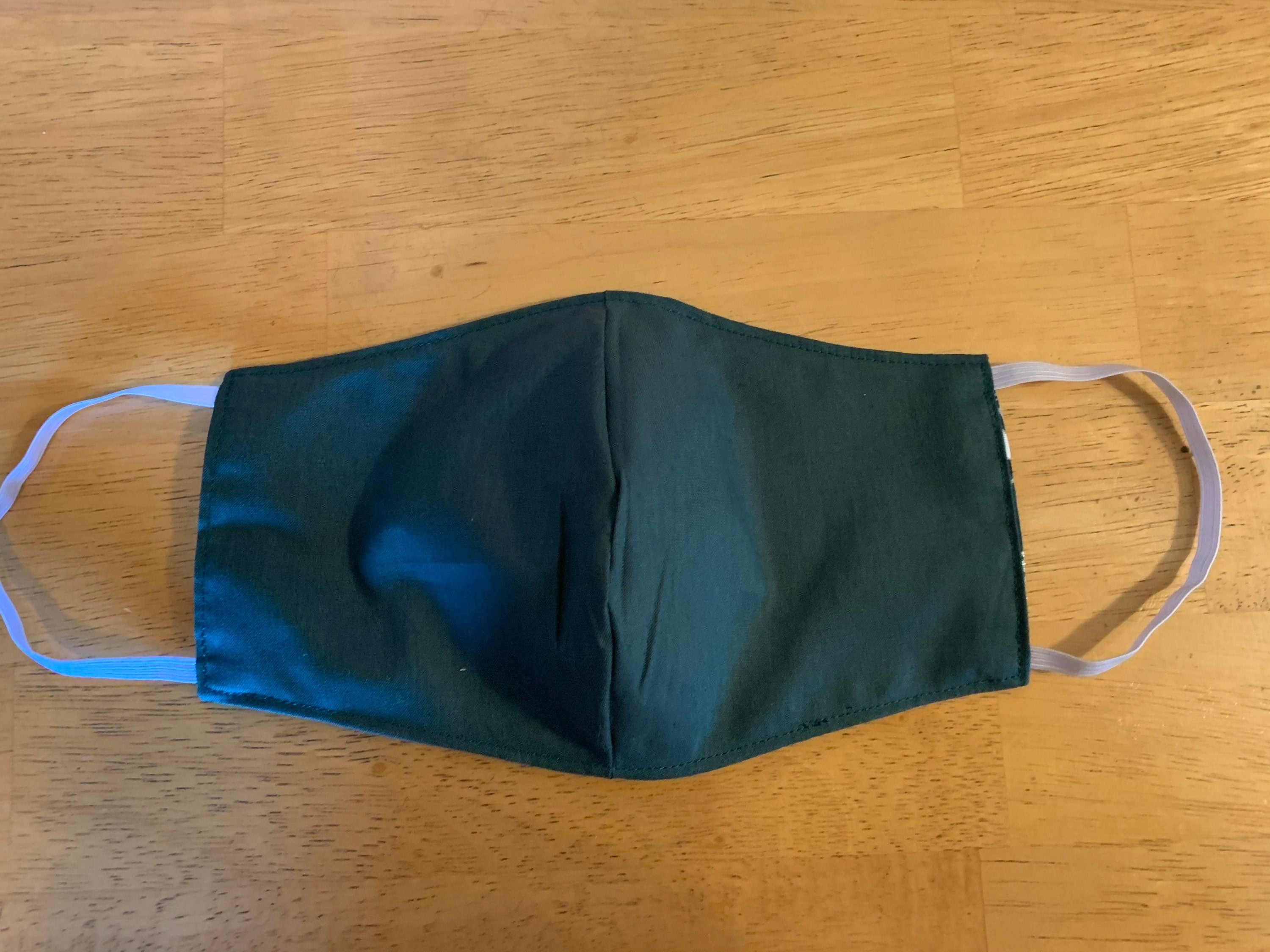 Philadelphia Eagles with Glitter Reversible and Washable Face Mask! New!