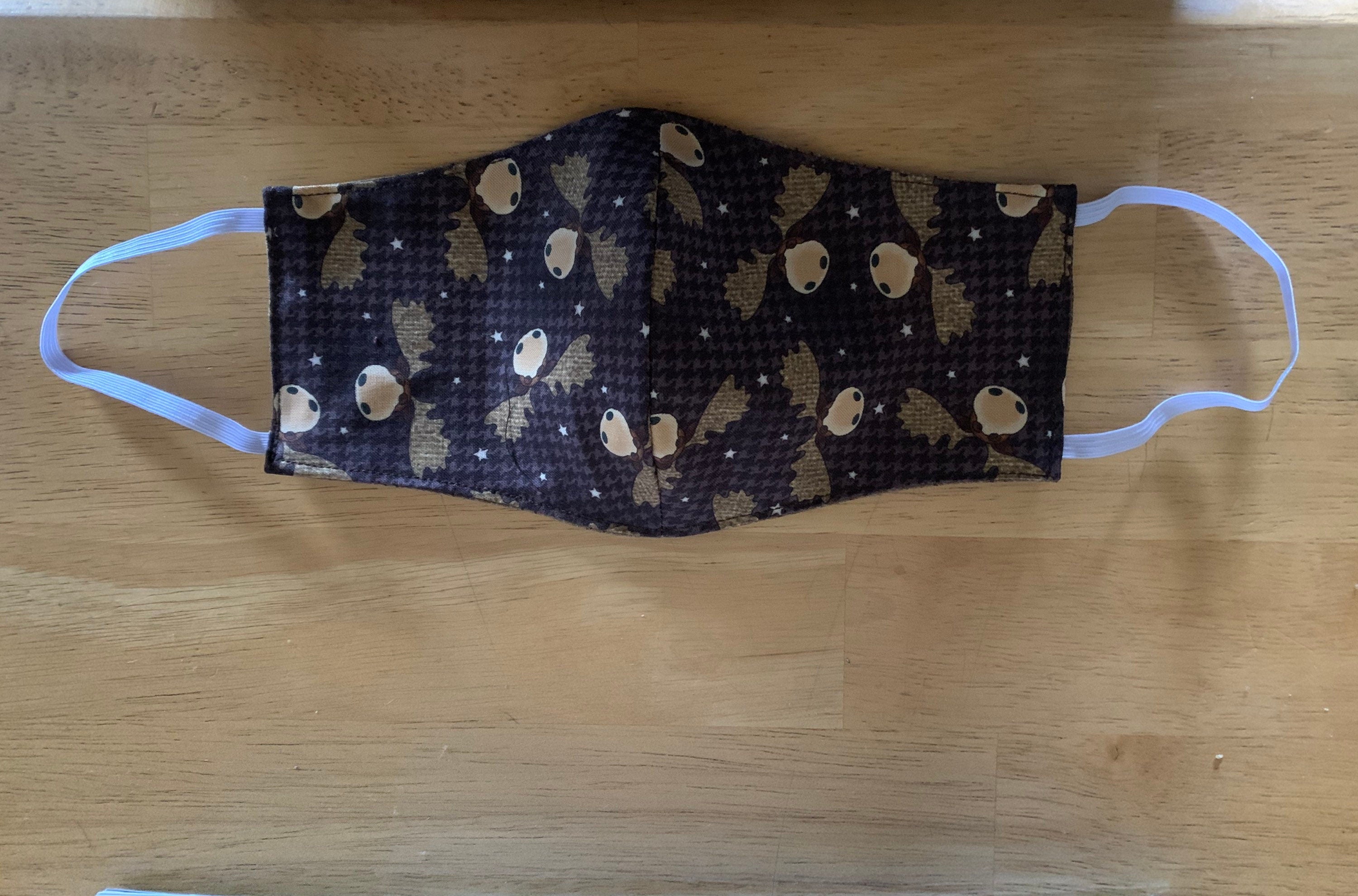 Moose Brown Reversible and Washable Face Mask!