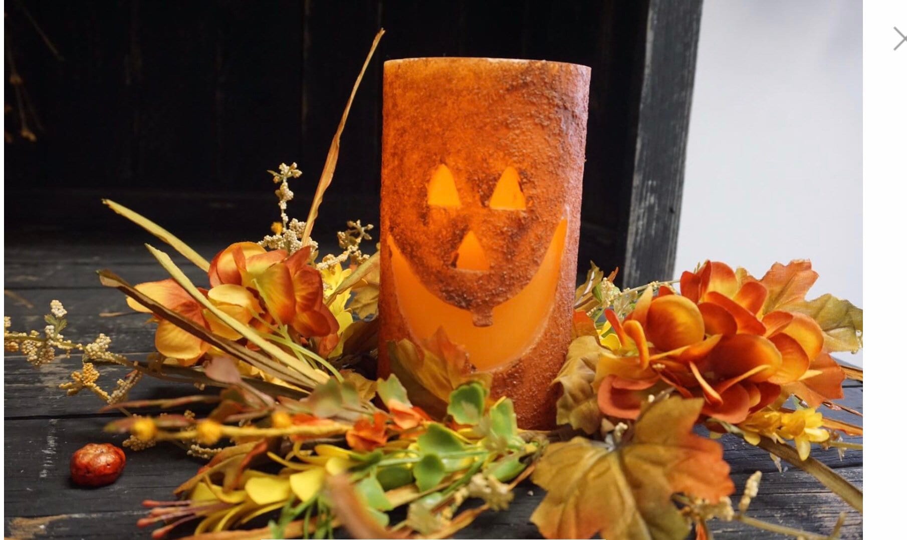 Fall Hydrangea 4.5 inch Candle Ring NEW