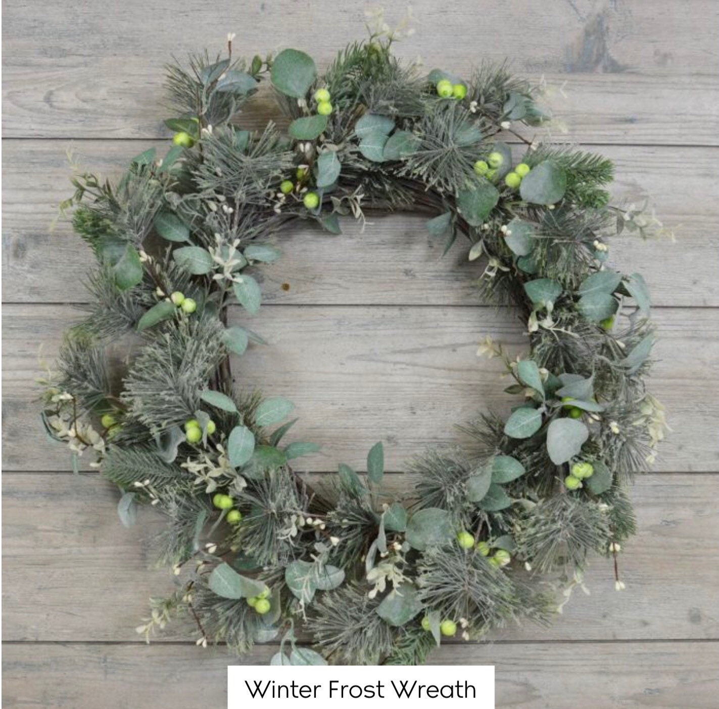 Winter Frost Wreath NEW