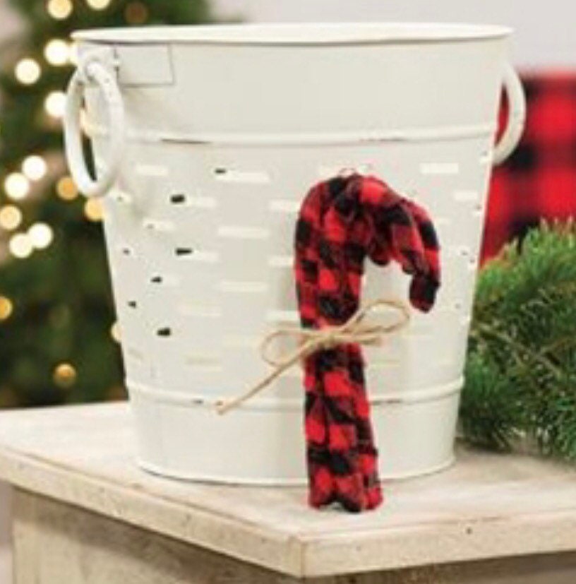 Buffalo Check Candy Canes set of 4! NEW