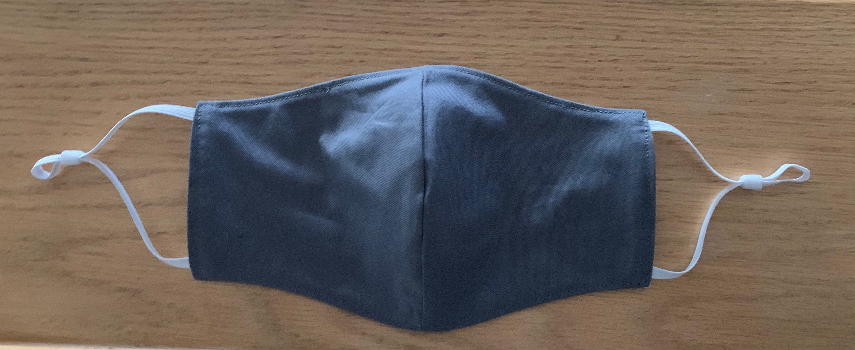 Gray Moose adjustable Face Mask Reversible & Washable! NEW