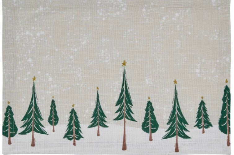 Winter Forest Placemats! (Set of 4) New