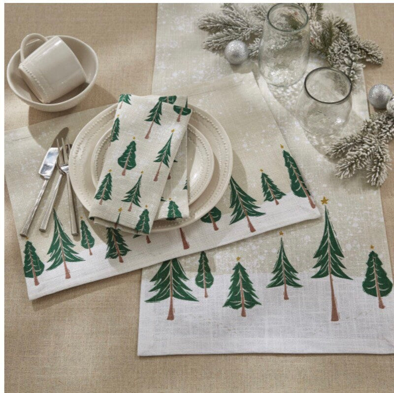 Winter Forest Placemats! (Set of 4) New