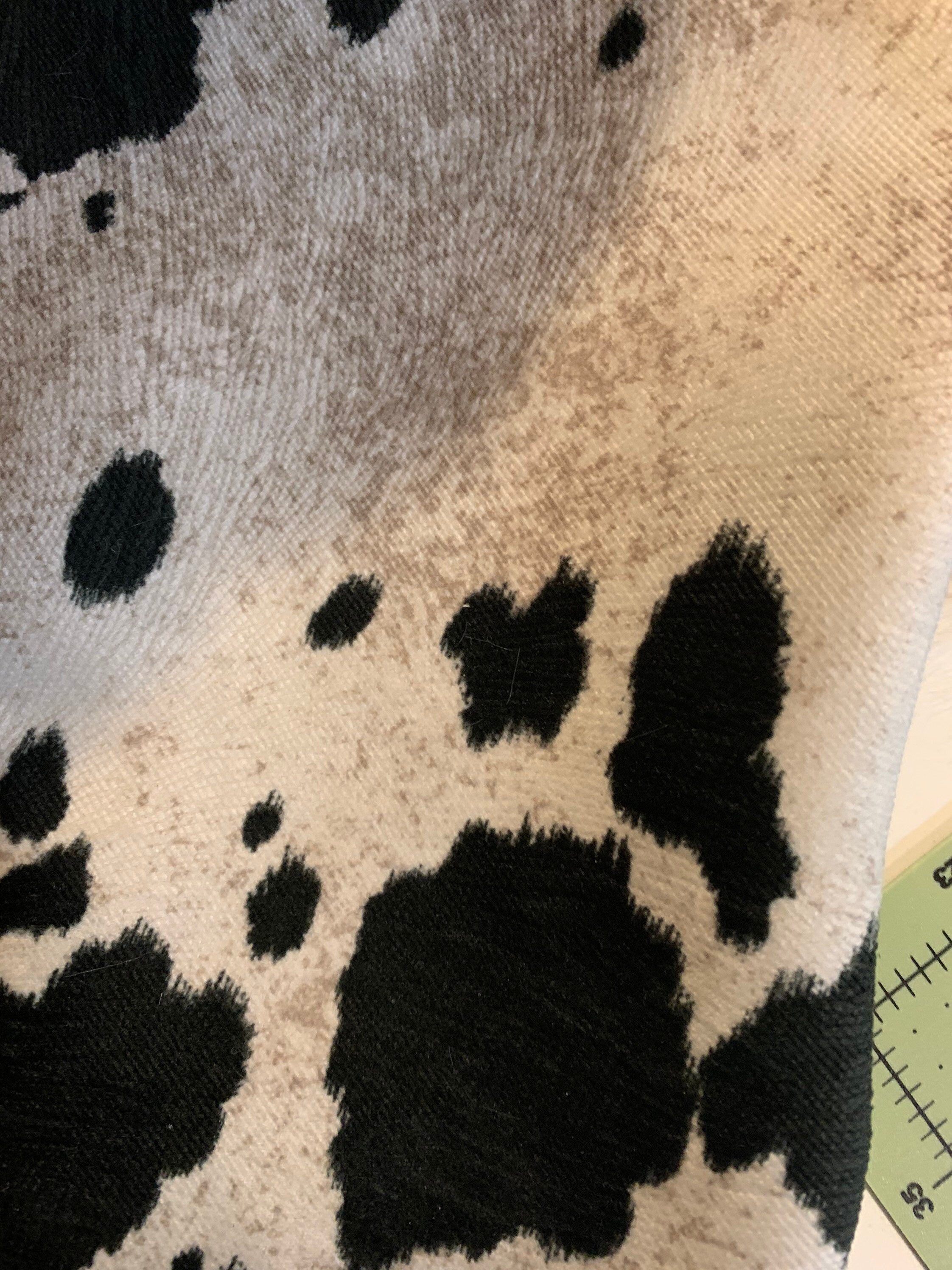 Cow Hide Christmas Ornaments!