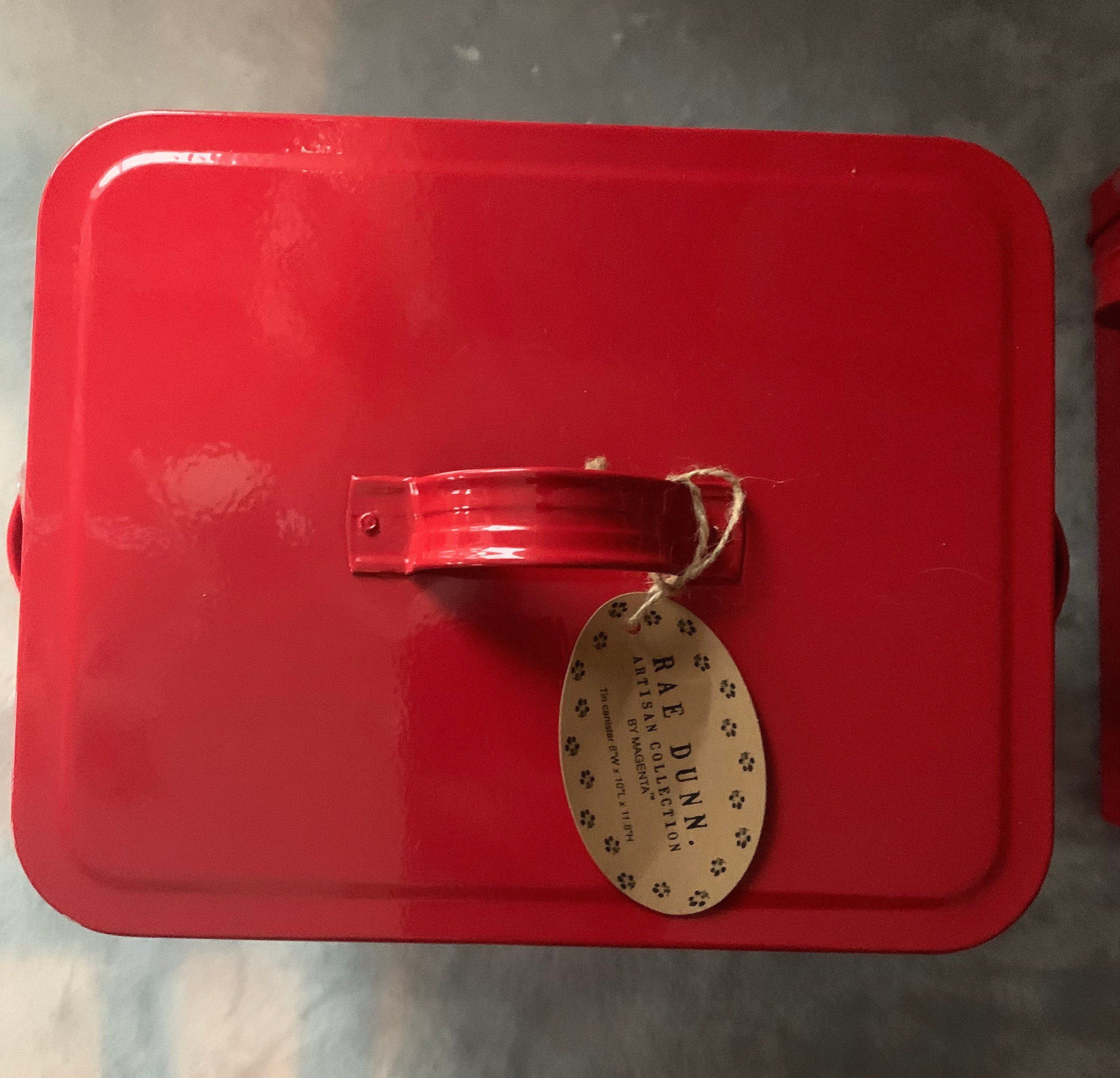 Rae Dunn Holiday Tin “Santa Paws”