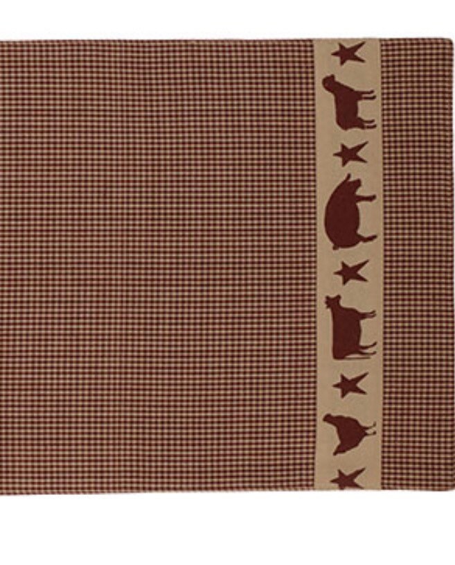 Farm Animals Table Runner 13”x 36”NEW