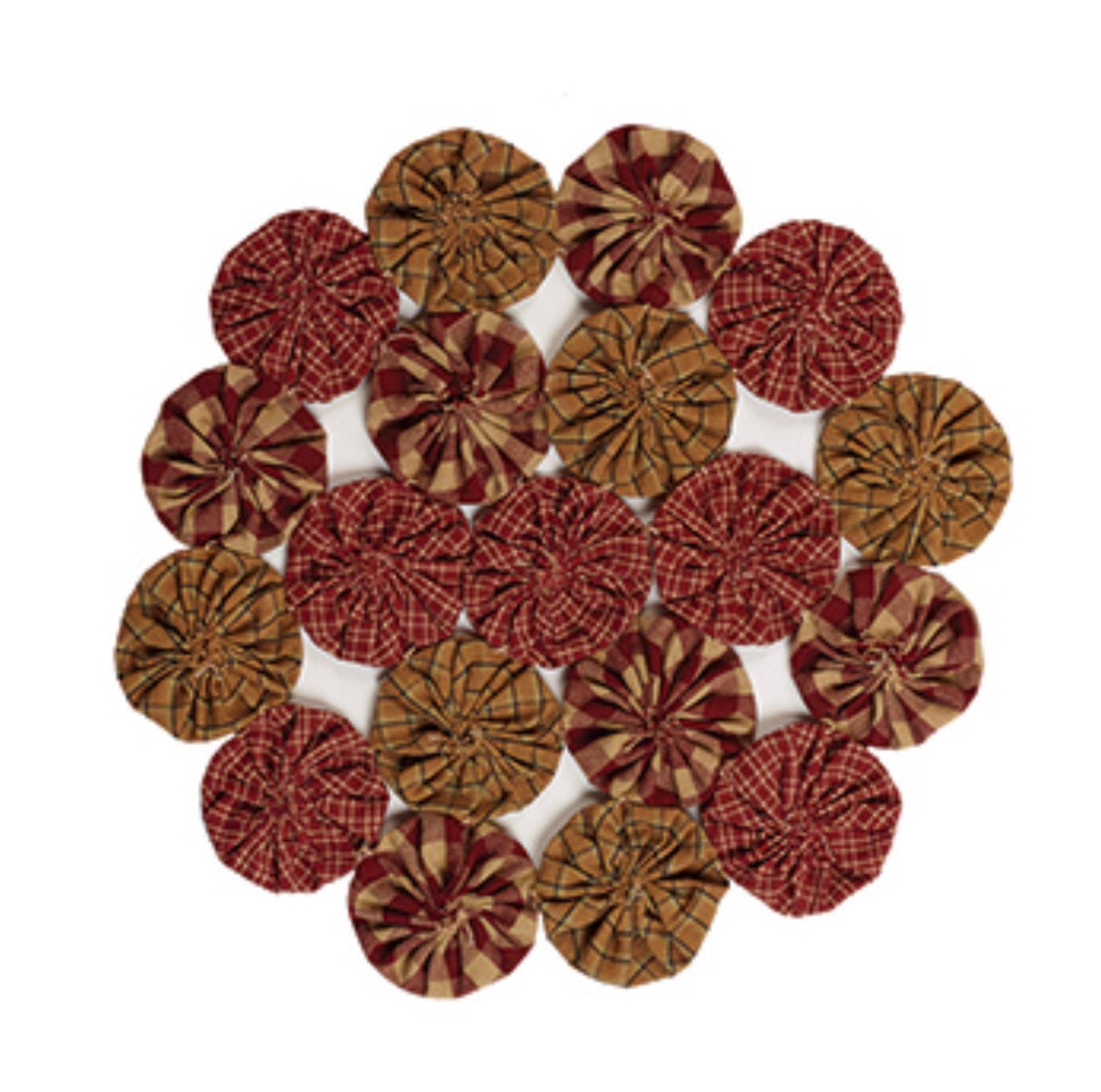 Farmhouse Yo-Yo Mat NEW
