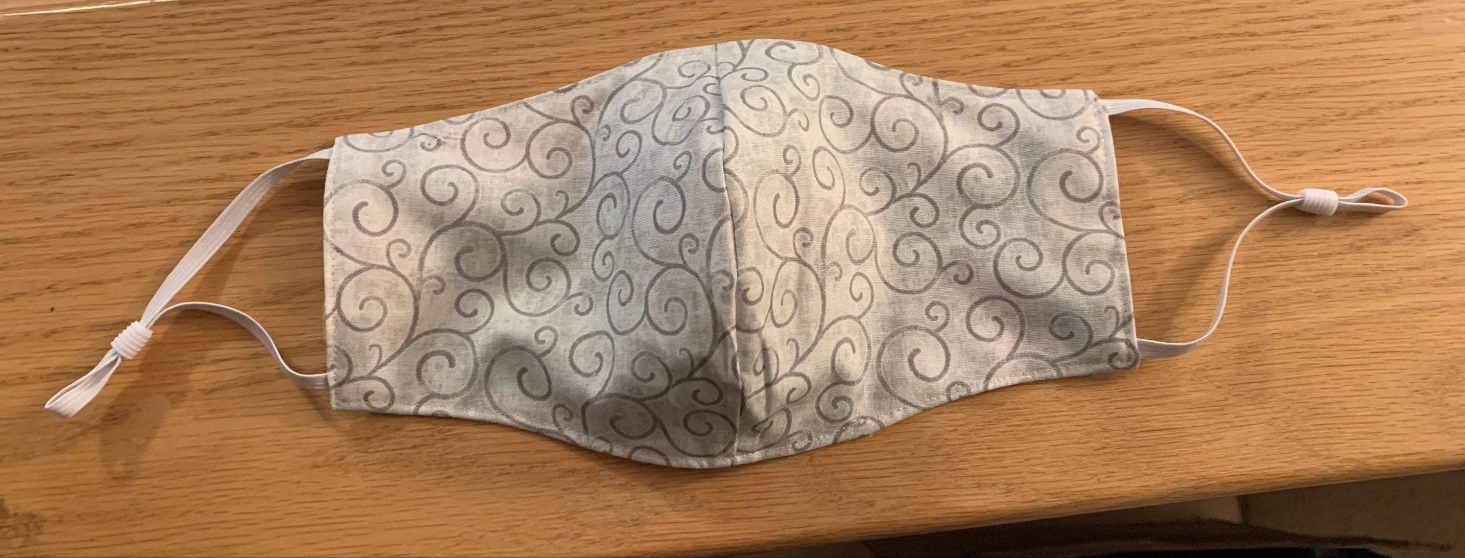 Easter Bunny adjustable Face Mask Reversible & Washable! NEW