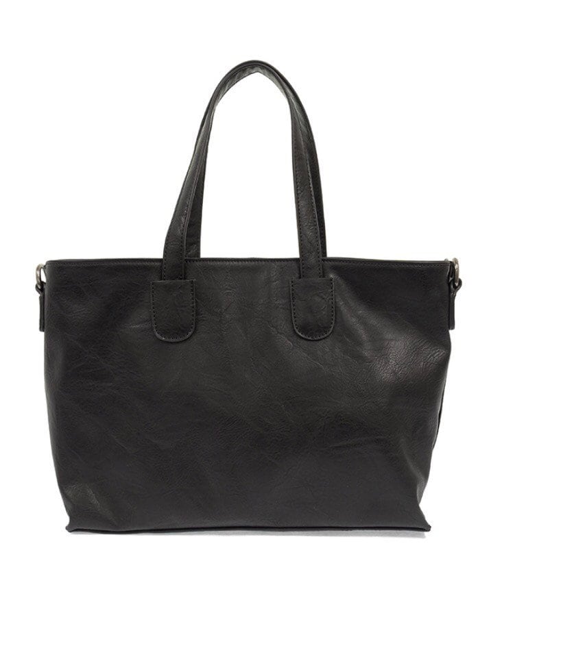 Michele Mid Size Zip Top Convertible Tote Handbag! NEW