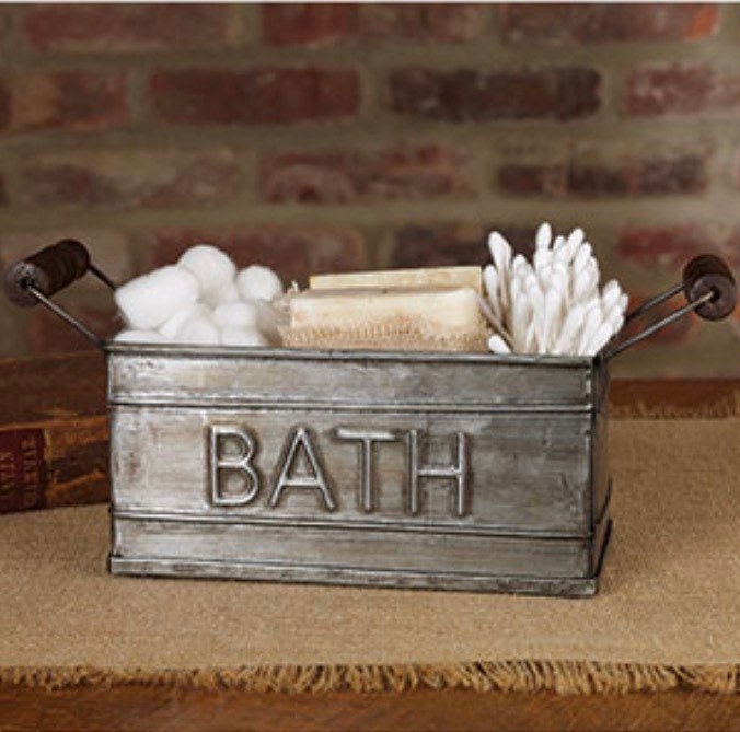 Lil’ Bath Holder (10.5x4.5x3.5”)