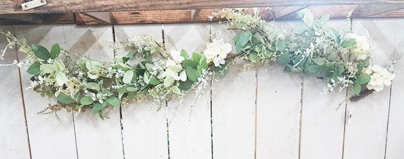 Garden Hydrangia 4ft Garland New