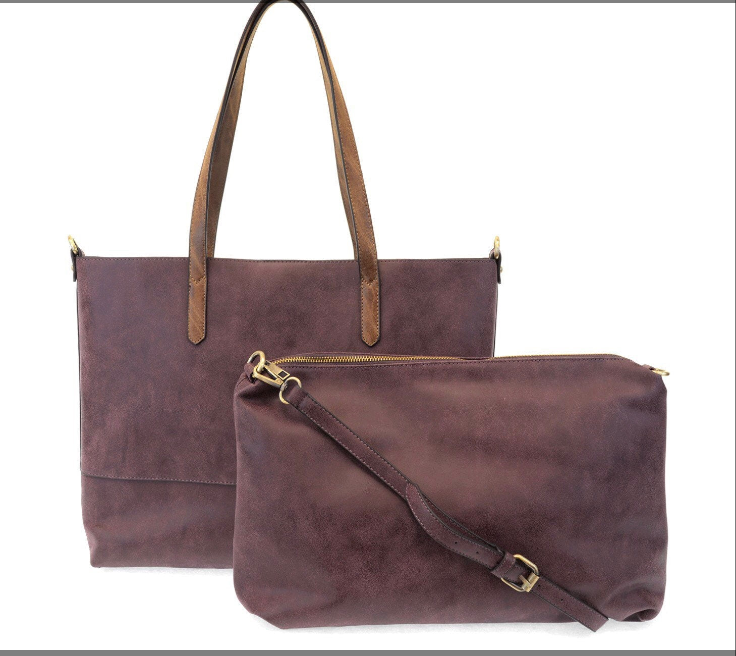 Brushed 2 in 1 Tote!NEW