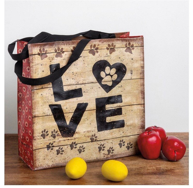 Market Tote—-Love My Pets! New