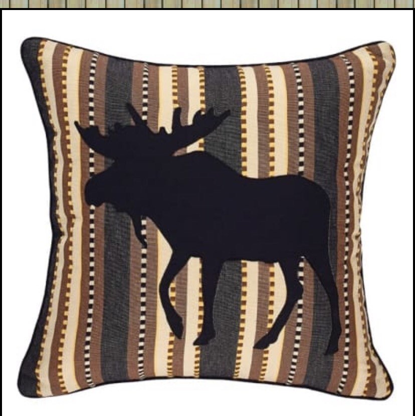 Canyon Moose pillow Cover & Pillow! New