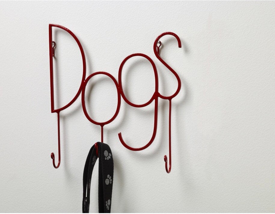 Dog Metal Wall Hook—-New