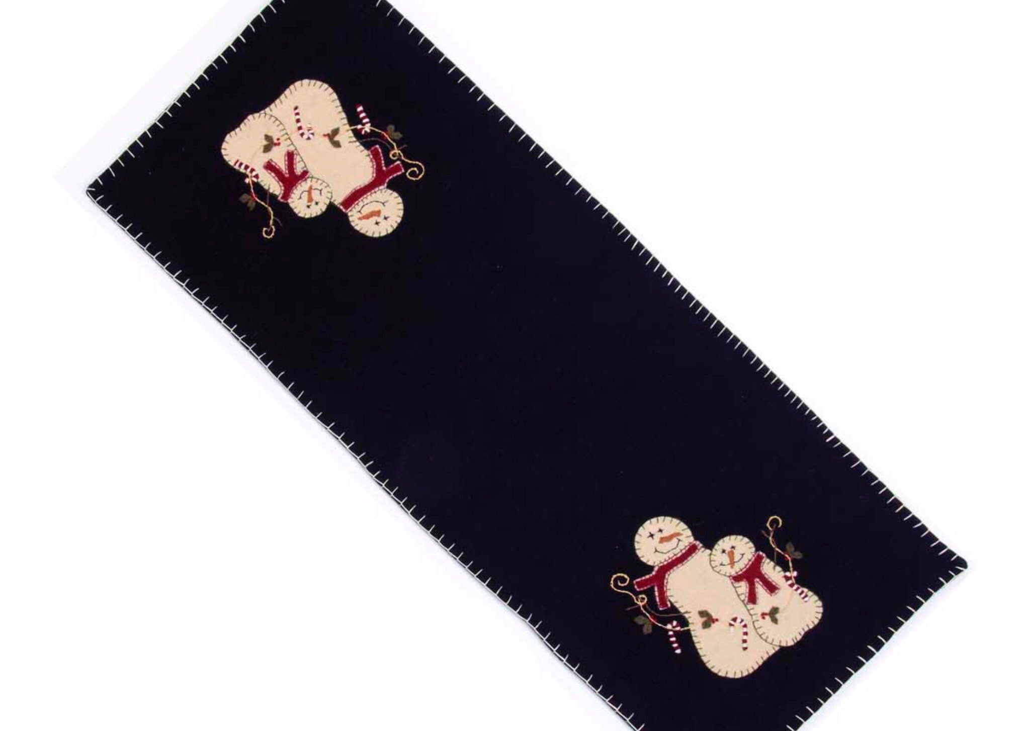 Candy Cane Wishes Table Runner 14” x 36” NEW