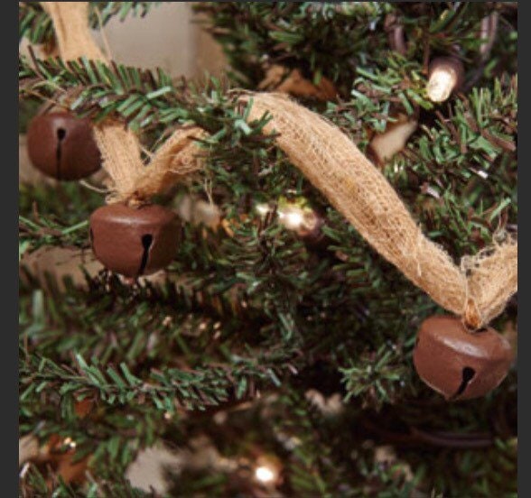 Rustic Bell Garland (48”)