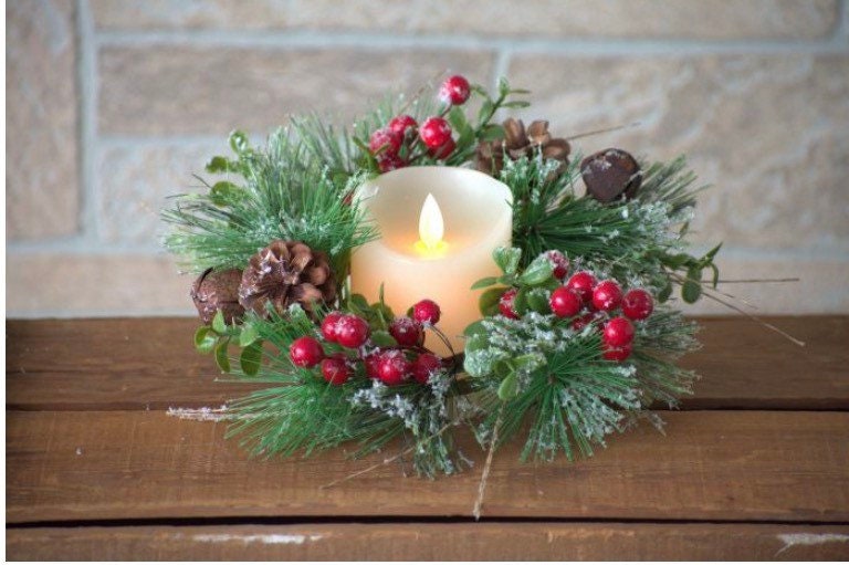 Rusty Bells 4.5in Candle Ring!NEW