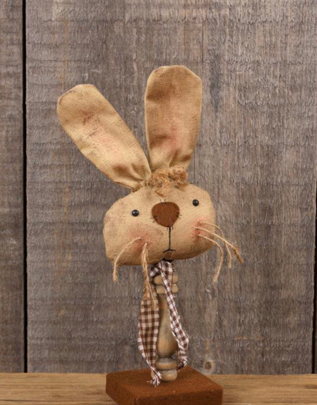 Bunny Head on Post! New