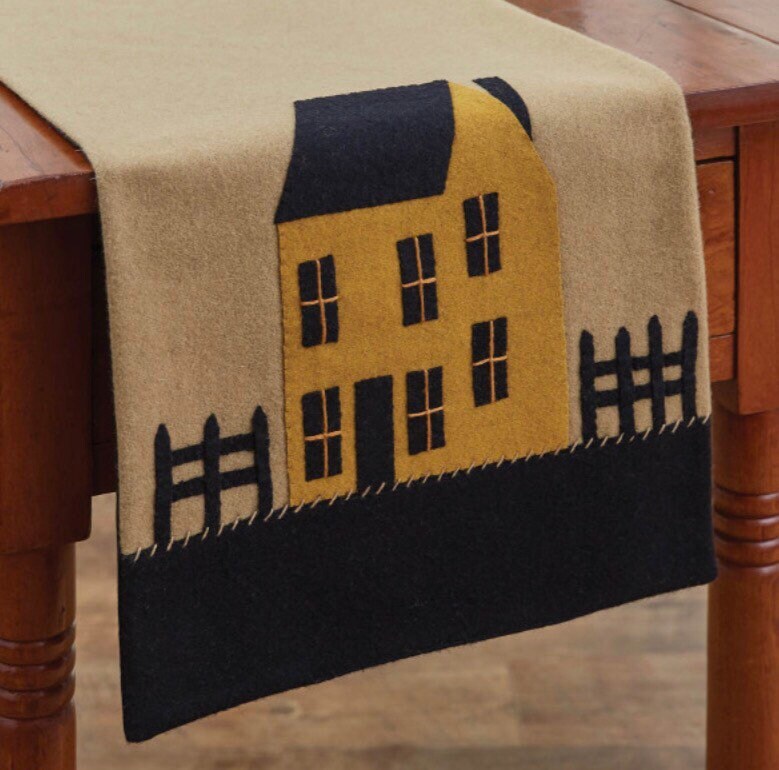 Sturbridge Home Felt Table Runner - 36”L x 13” Wide