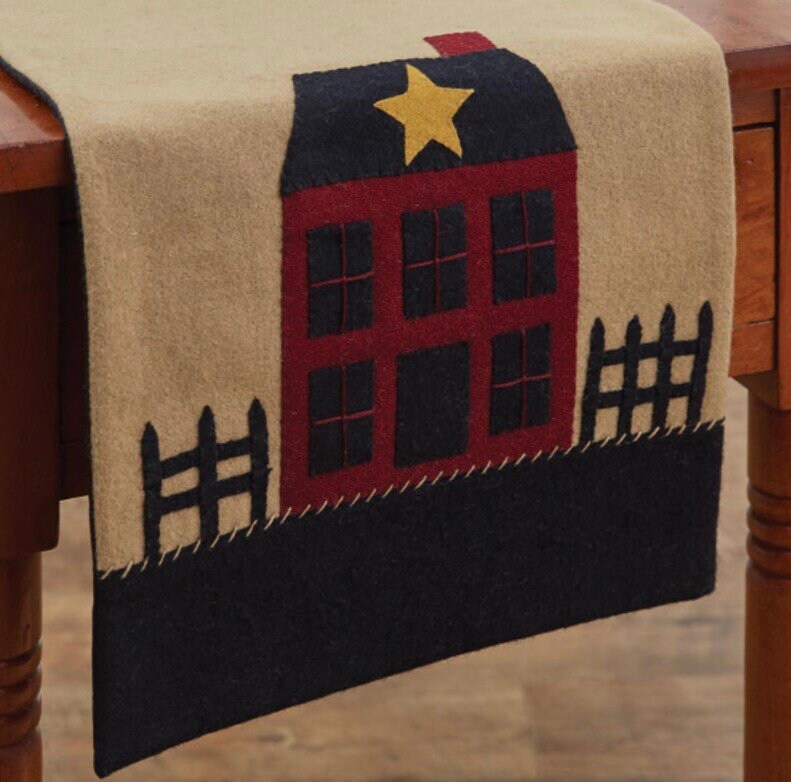 Sturbridge Home Felt Table Runner - 36”L x 13” Wide