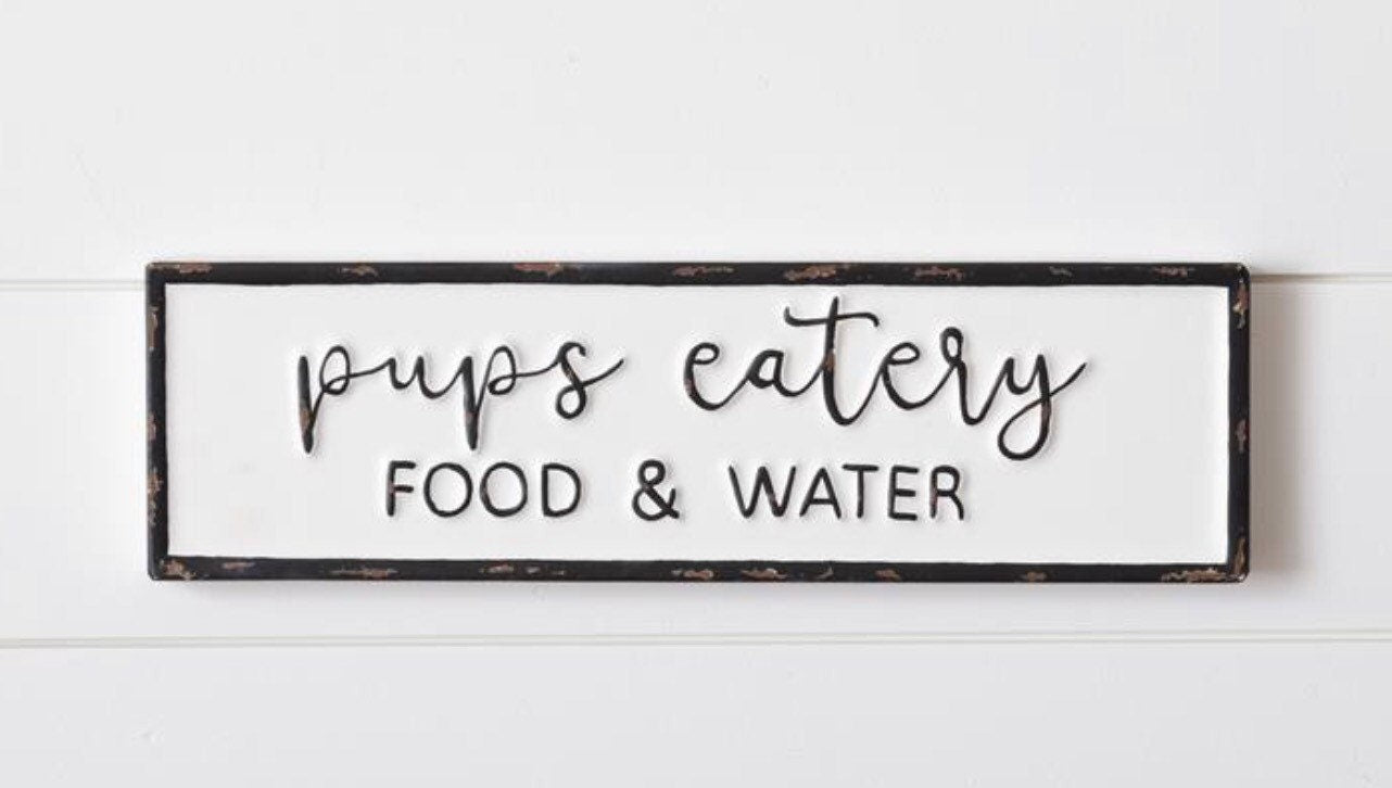 Sign - Pups Eatery