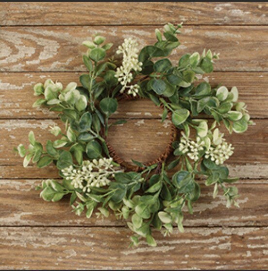 10” Eucalyptus ‘N’ Berries Ring (3.75” inner)