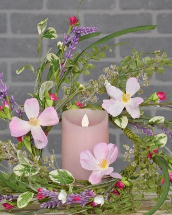 English Garden 4.5in Candle Ring  NEW