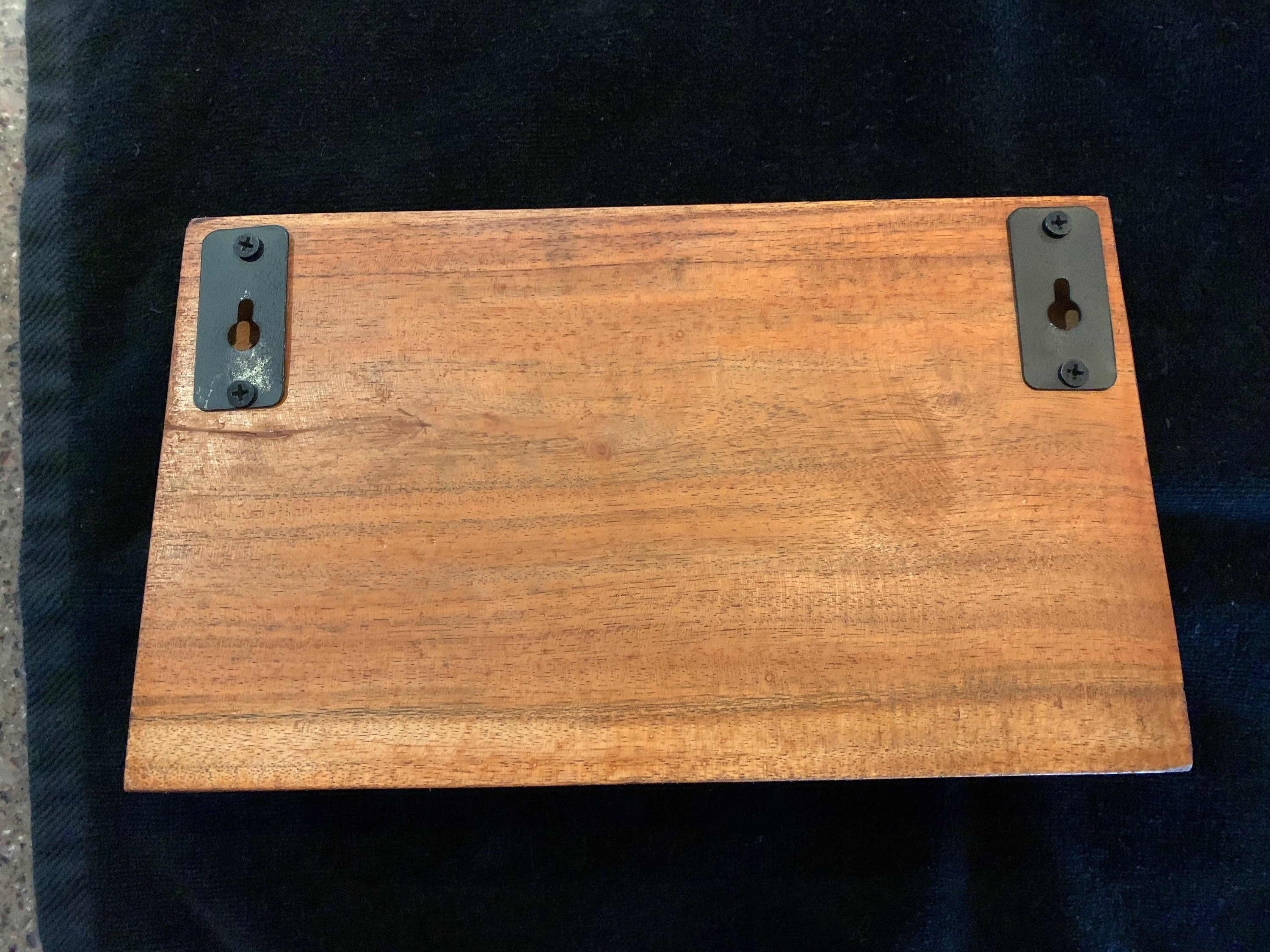 Woof wood dog leash or key hanger New