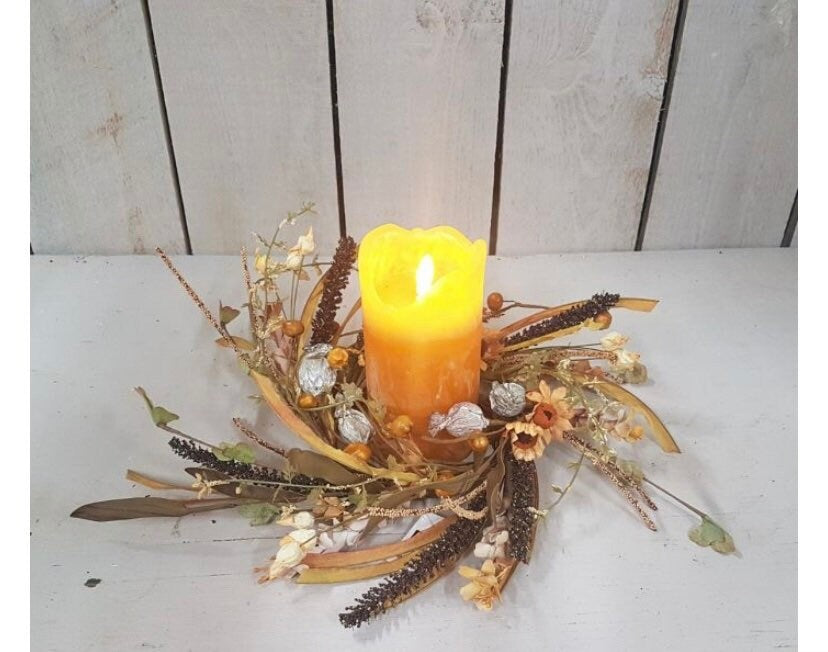 Vintage Daisy 4.5 inch Candle Ring NEW