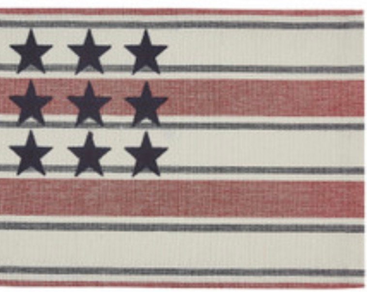 Stars & Stripes Patriotic Placemats Set of 4!New