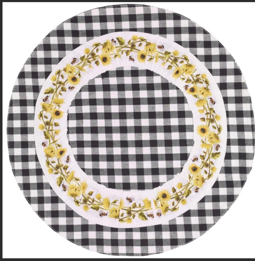 14” Flowers ‘N’ Bees Mat! New