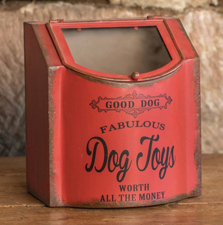Medium Red Dog Toy Box! New