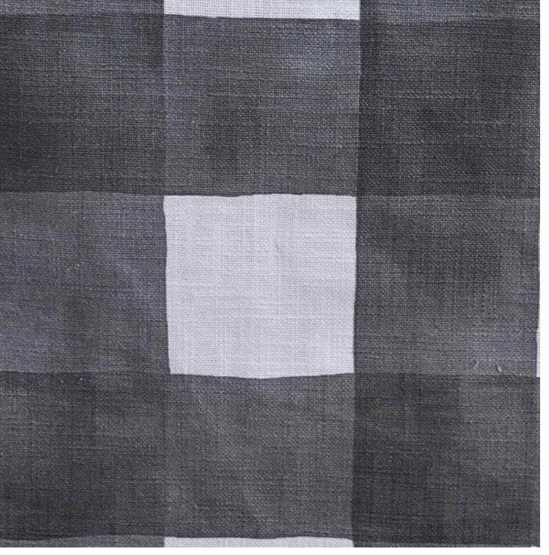 Buffalo Check Watercolor Table Runner 13” x 54” New