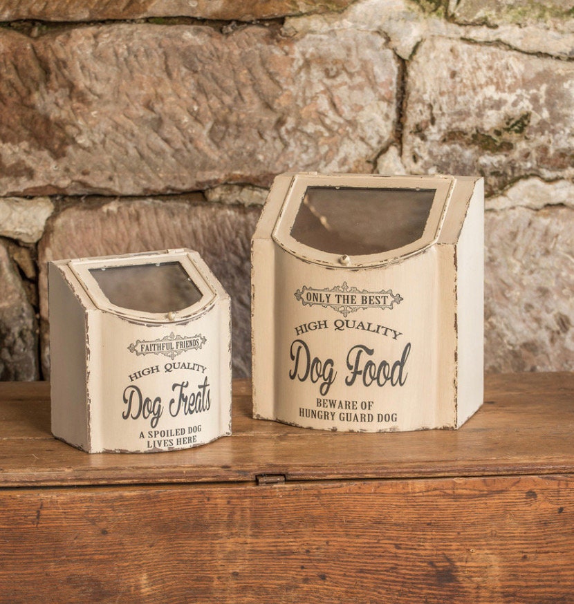 Dog Treat Farmhouse Container! New