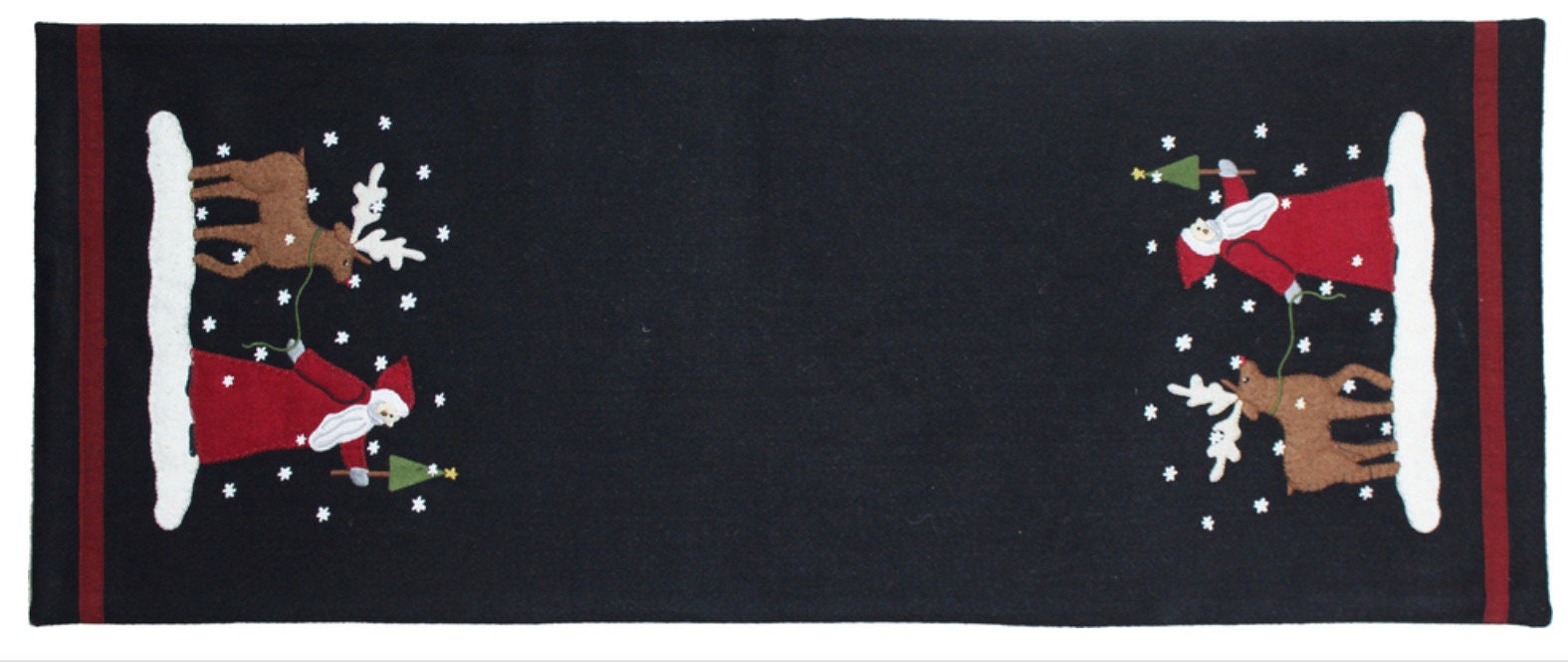 Christmas Friends Table Runner 14” x 36” NEW