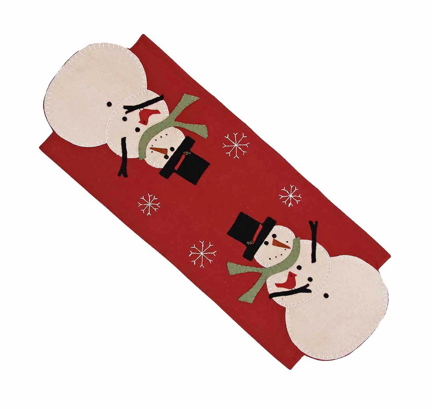 Red Snow Guy Table Runner 14” x 36” NEW