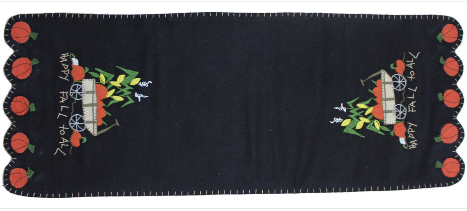 Happy Fall to All Table Runner! New