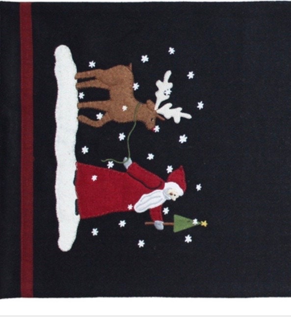 Christmas Friends Table Runner 14” x 36” NEW