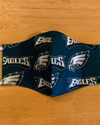 Philadelphia Eagles Face Mask Reversible, Adjustable & Washable! NEW