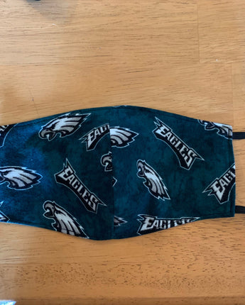 Philadelphia Eagles Tie Dye Reversible and Washable Face Mask!New