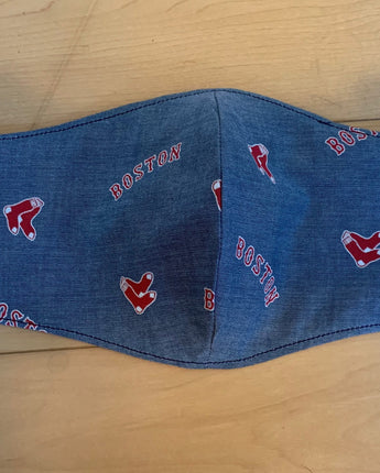 Boston Red Socks Reversible and Washable Face Mask!! NEW